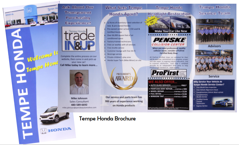 Honda Brochures Together